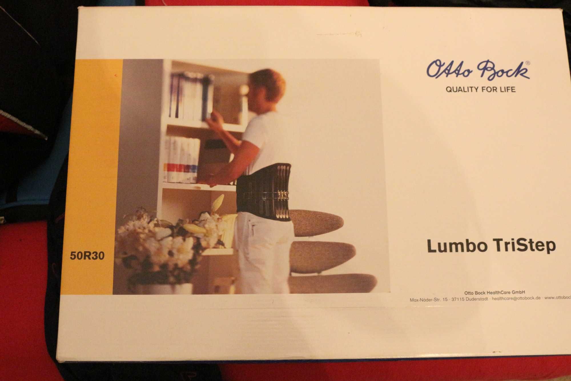 Orteza krzyżowo-lędźwiowa LumboTriStep,Orteza tułowia sztywna,gorset