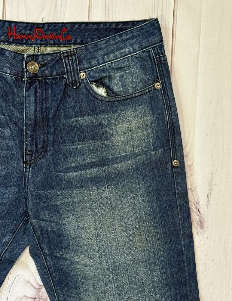 Spodnie jeansowe Hama Denim Co Streight Fit W34L34