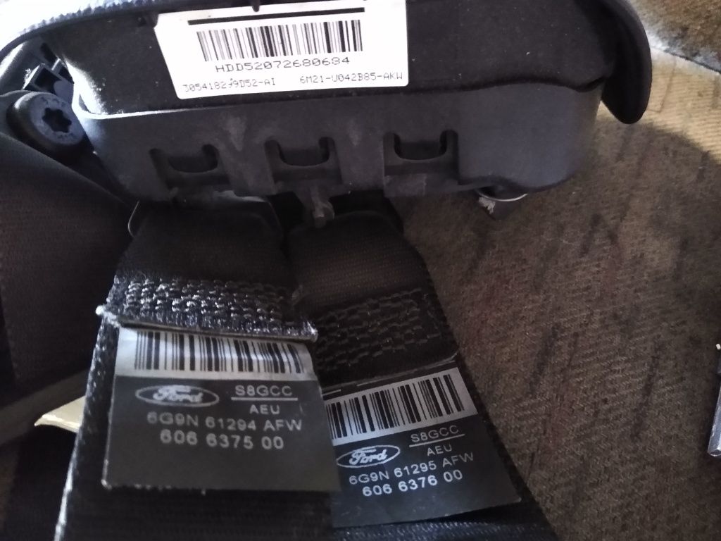 Deska rozdzielcza pulpit pasy airbag sensor Ford Mondeo MK4 oryg kpl