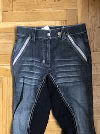 Jeansowe bryczesy CRW