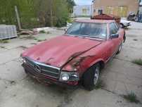 Mercedes-Benz 450 SL, model R107, 1977 rok - blacharsko b. dobry