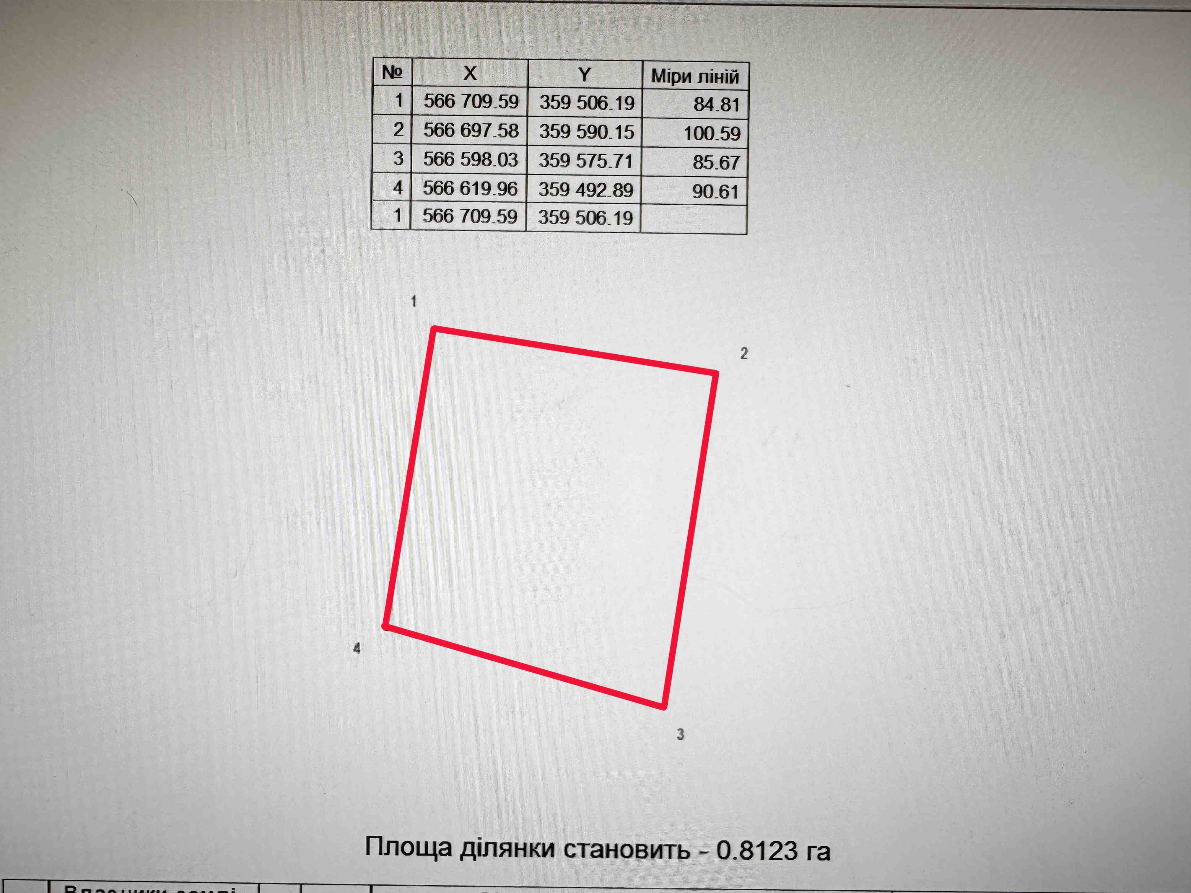 с.Нове 81 сотка під промисловість 11.02, під’їзд з двох боків