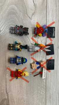 Figurki LEGO oryginalne rozne serie ninjago disney dc marvel star wars