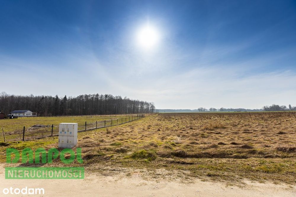 atrakcyjna działka 2.492m2 przy jeziorze Woświn