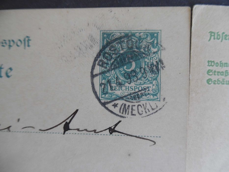 Selos Alemanha Nazi 1939/45- Império Alemão 6 (lote de 4 postais)