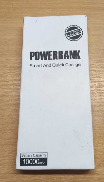 Power Bank 10 000 mAh 2 wyjściami USB 2.4 A i wejściem USB C [2264]
