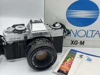 Minolta XGM XG-M z Rokkor 50 1:2 Pudełko Serwis