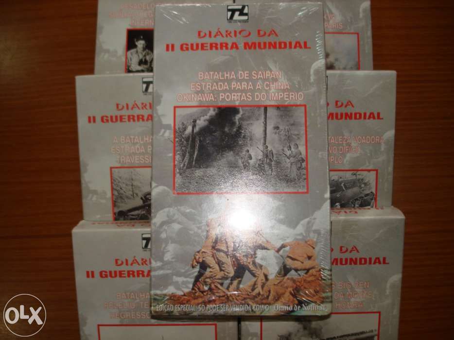 7  VHS - Lusomundo - Diarios I I  Guerra Mundial