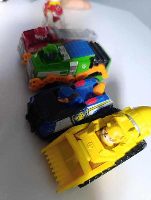 Pojazdy Autka psi patrol