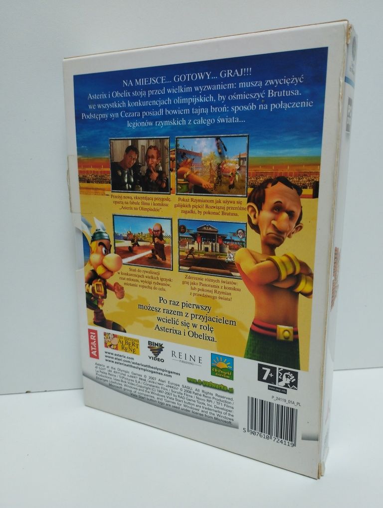 Gra PC Asterix na olimpiadzie PL