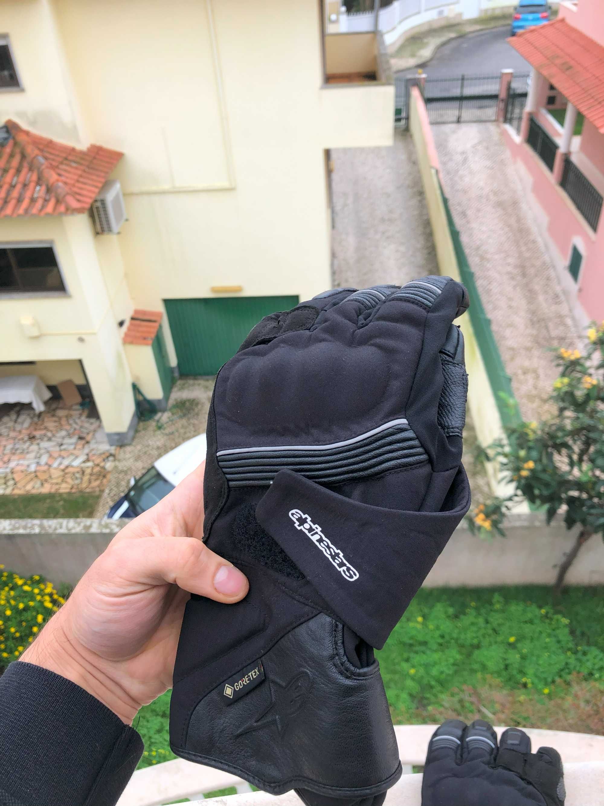 Luvas Mota (Inverno) - Jet Road V2 Gore-Tex e Gore-Grip (Black)