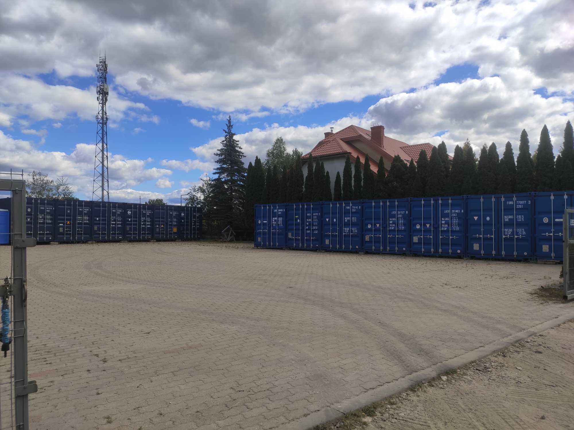 Kontener w BIAŁYSTOK. Kontener magazynowy (morski) 12 i 6m.