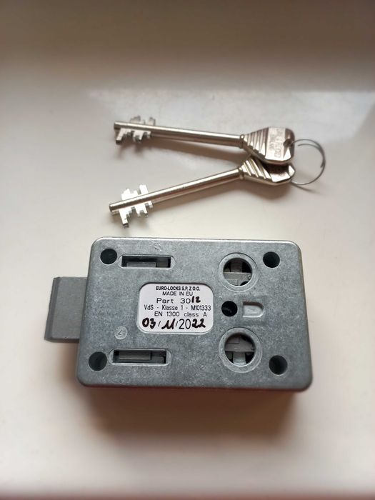 Zamek sejfowy do szafki na broń EURO-LOCKS Klasa A (5 sztuk)