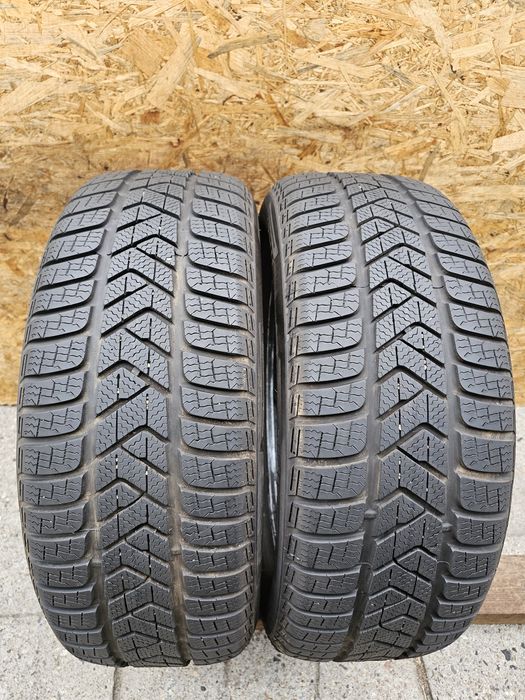 Idealne!!  7mm. 225/45 r17 Pirelli Sottozero Winter. 2021r.