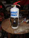 Expositor extintor Absolut Vodka