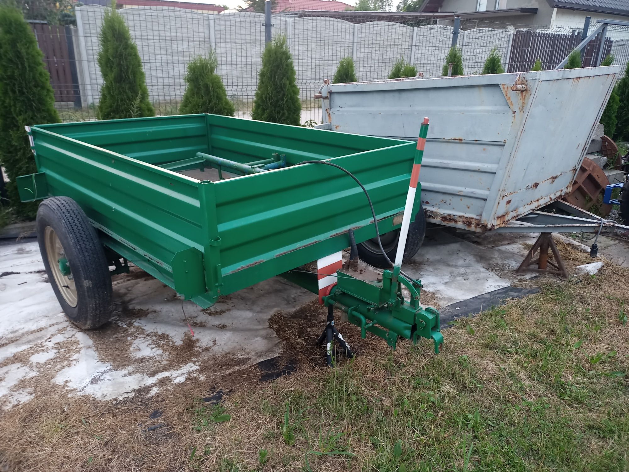 Przyczepka do DZIK mf70 terra vari gutbrod jednoosiowy traktorek