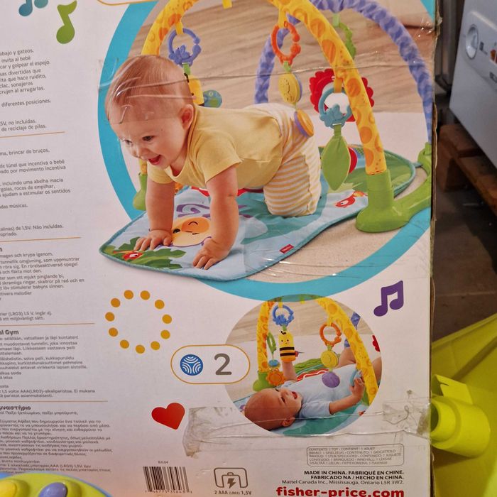 Tapete/ginásio Fisher Price