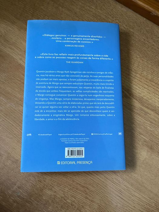 Cidades de Papel - Livro