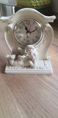 Zegar stojący ceramiczny anioł