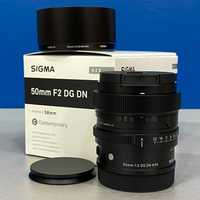 Sigma 50mm f/2 DG DN Contemporary (L-Mount) - NOVA