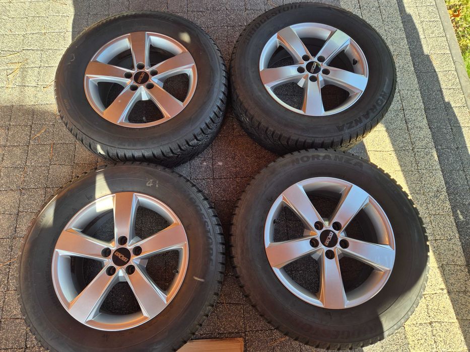 Opel Mokka Koła Zimowe Opony 215/65/R16 Felgi 5x105 16cali Bieżnik 9mm