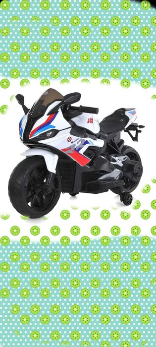 Дитячий електричний мотоцикл на акумуляторі