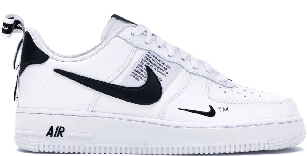 Air force 1 preto et branco