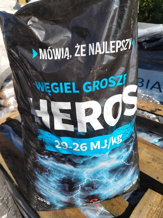 Węgiel groszek [ekogroszek] Heros worki 20kg