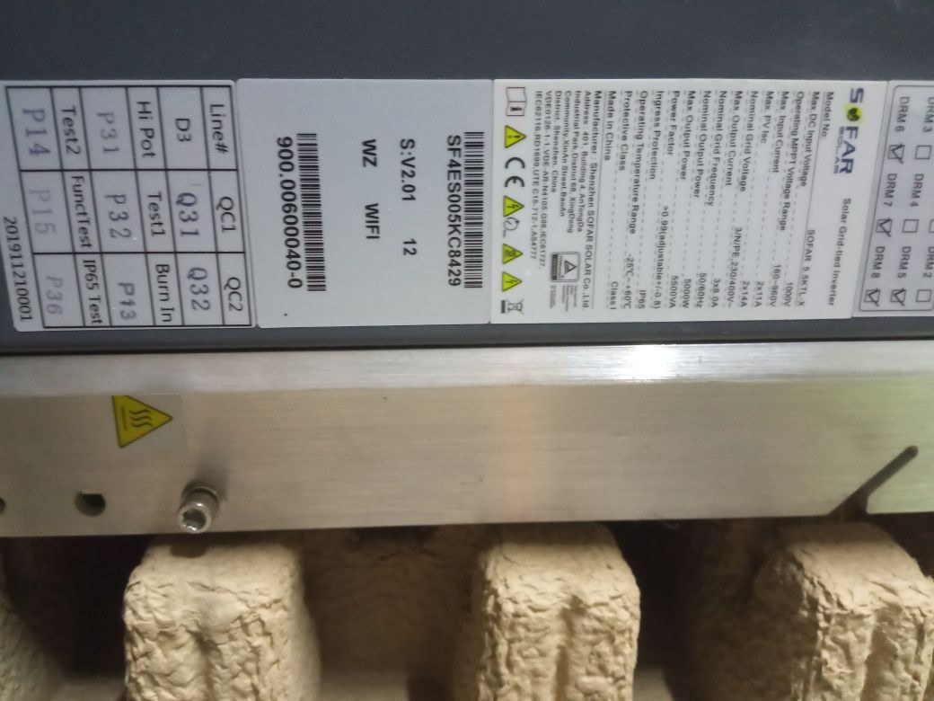 Falownik sofar 5,5kw