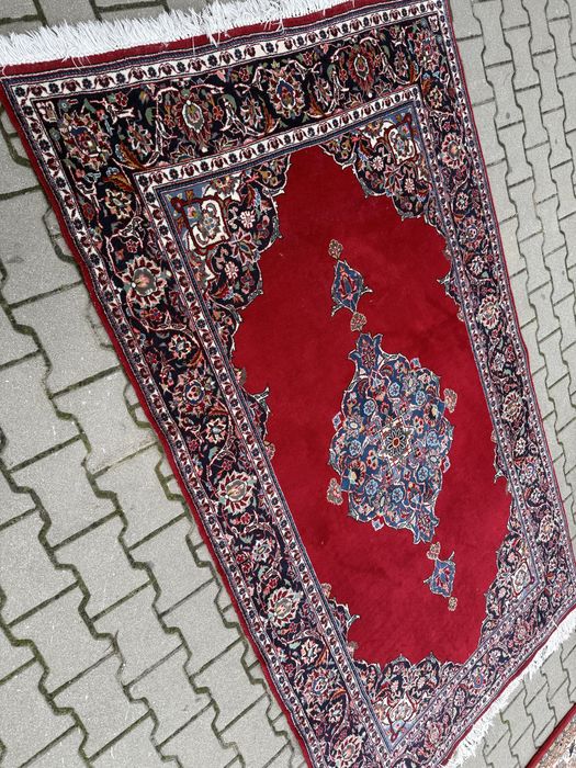 Dywan orientalny w stylu perskim – 244 × 141 cm welniany