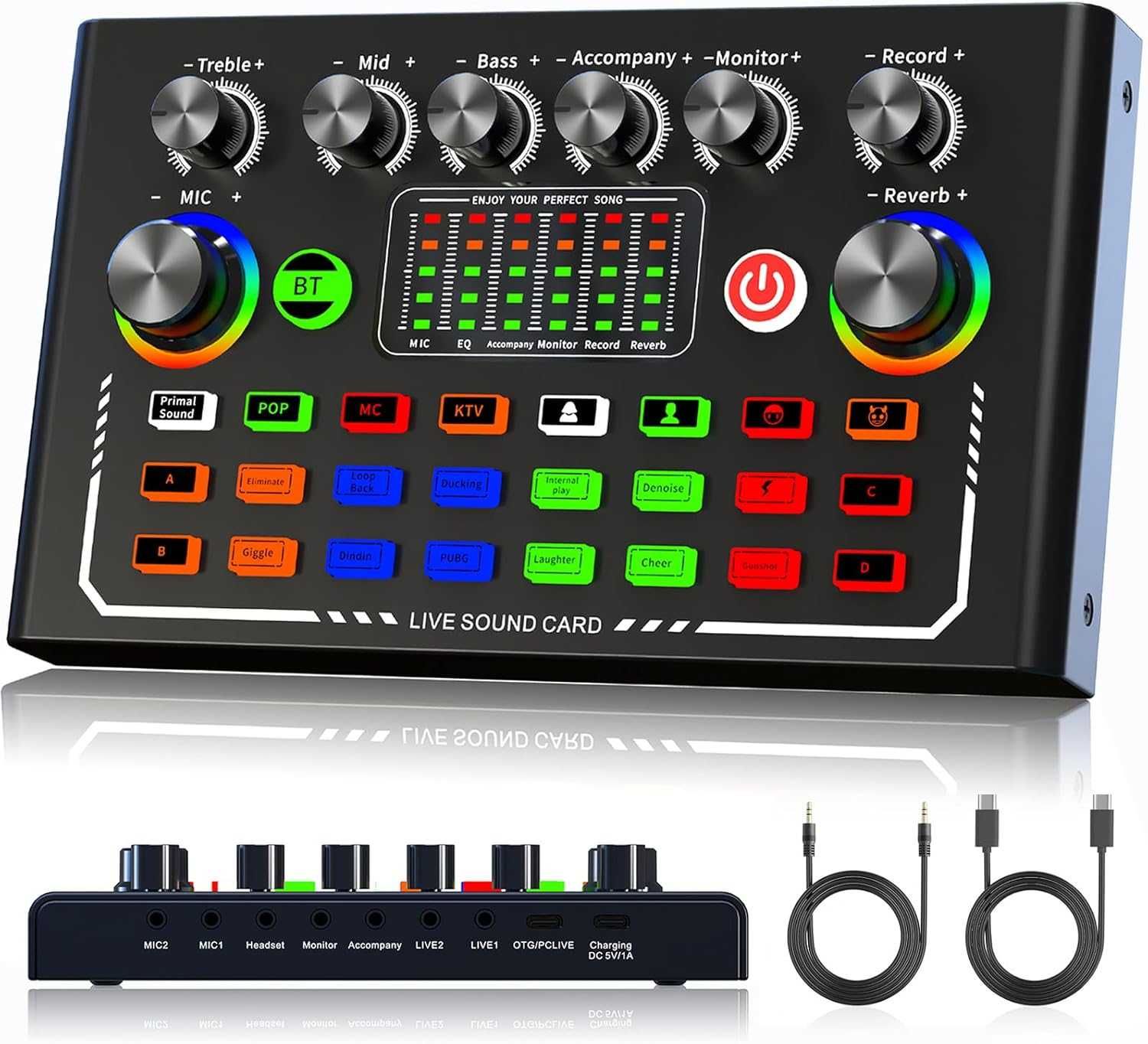 Микшер для стримов (тикток) Mixer audio sound