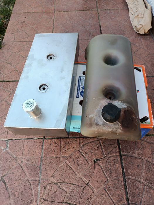 Zbiornik nierdzewny na płyn chłodniczy, paliwo, webasto