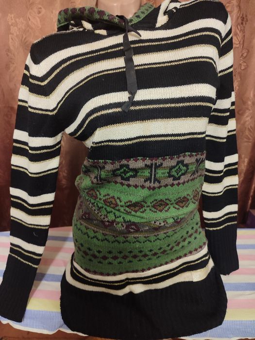 Джемпер-туніка з капюшоном