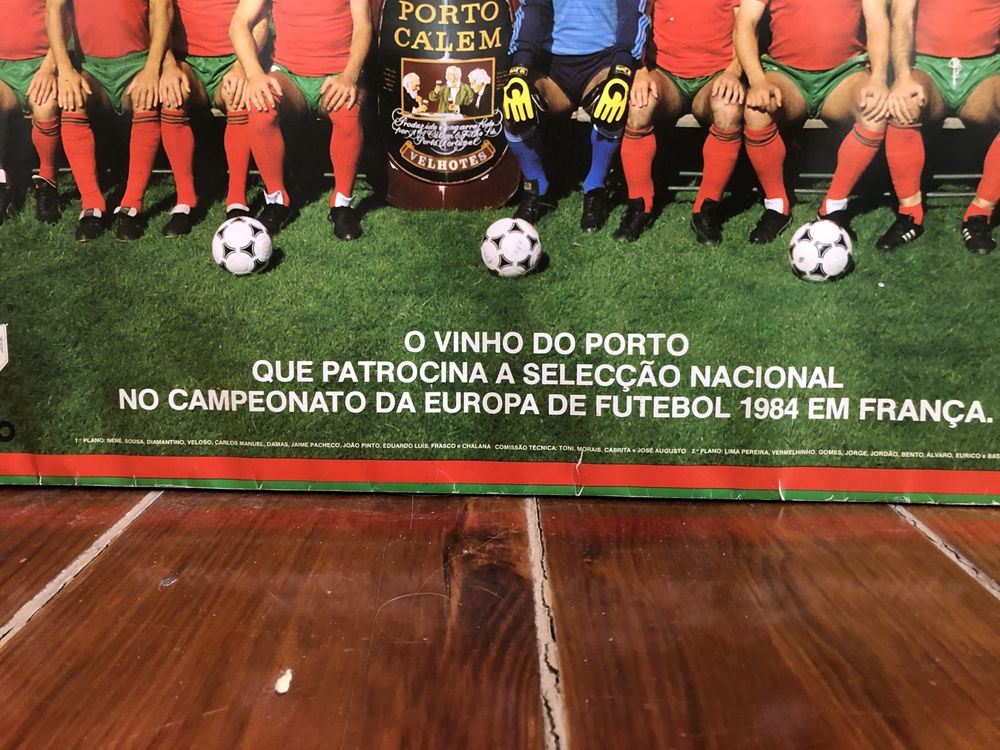 Euro84 Seleccao Nacional Futebol Mega Poster