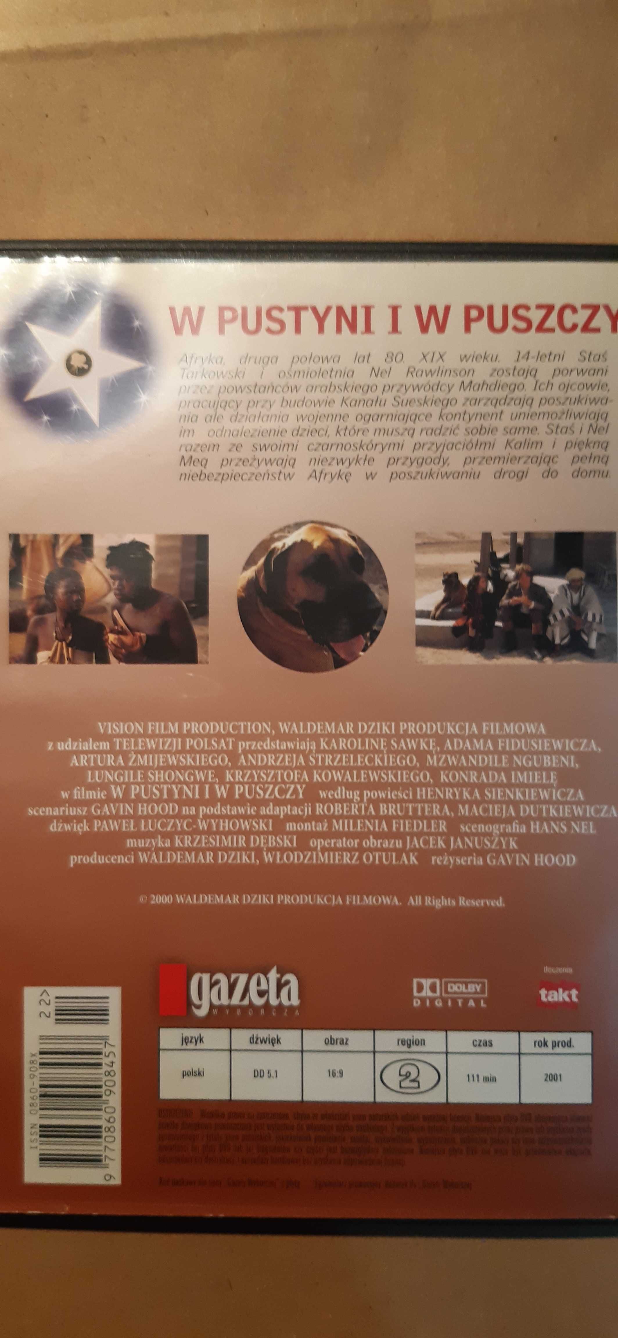 W pustyni i w puszczy - obowiązkowa lektura szkolna dvd