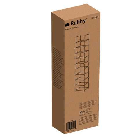 N O W czarny loft regał lekki modułowy stojak na buty organizer półka