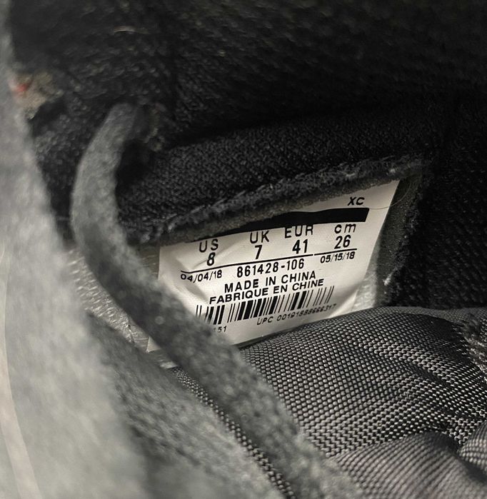 Unikat Buty Nike Jordan 1 Retro High Not for Resale Varsity Rozmiar 41