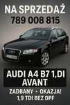 Audi A4 B7 1.9 TDI 116 KM Avant • bez DPF • Alufelgi + zimówki