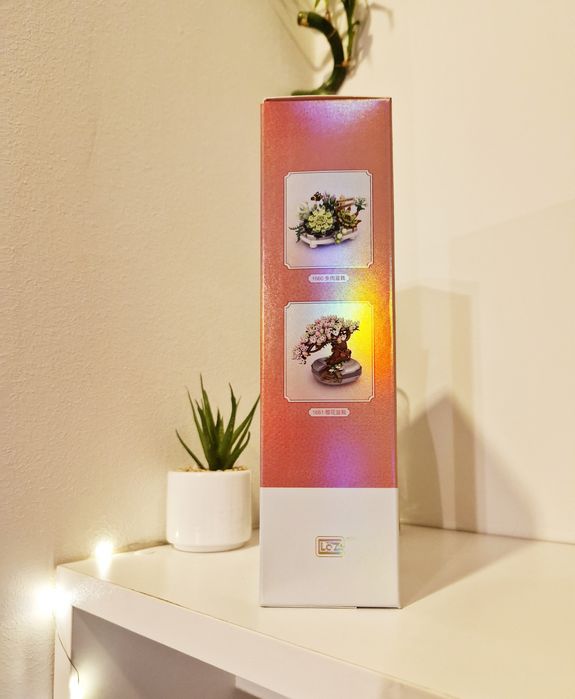 Klocki 2x kwiaty doniczkowe