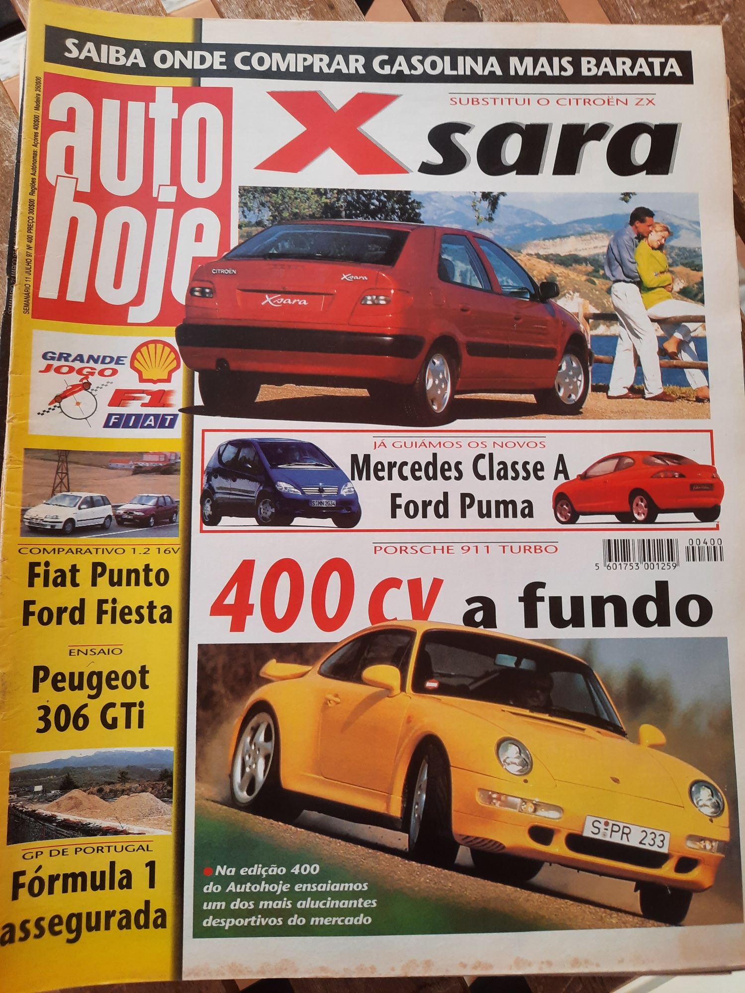 Revistas antigas "Auto Hoje"