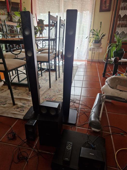 Leitor DVD home cinema