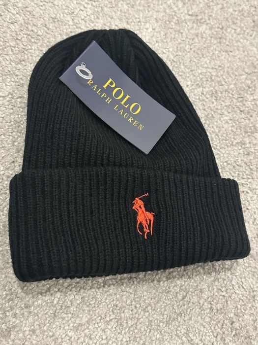 Czapka Nowa czarna Ralph Lauren