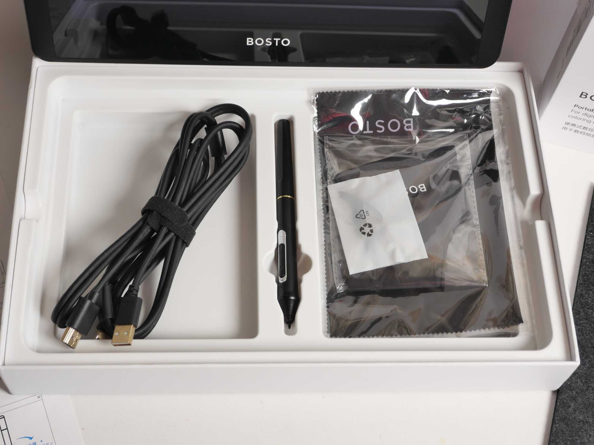 Монітор-планшет для малювання Bosto BT-12HD 12" Full HD IPS новий!