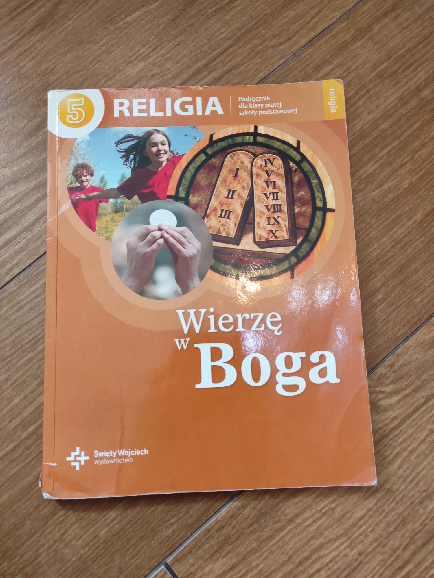 Książka do religii Wierzę w Boga do klasa 5