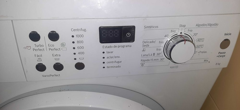 Máquina de Lavar Roupa Bosch Serie 6 (8kg)