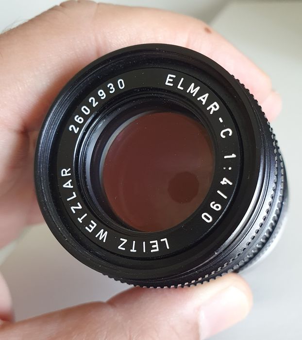 Leica Elmar-C 90mm f/4 com fungos