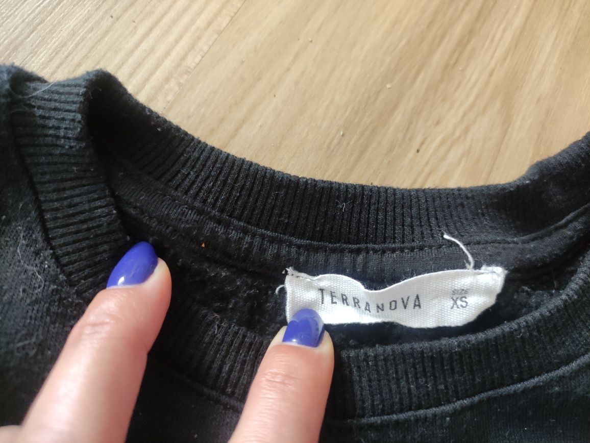 Bluza Terranova XS z napisem Overthinker