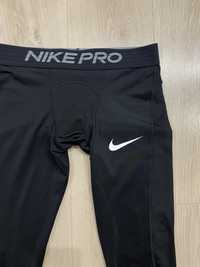 Термо лосини  Nike Pro Dri Fit чорні штани чоловічі
