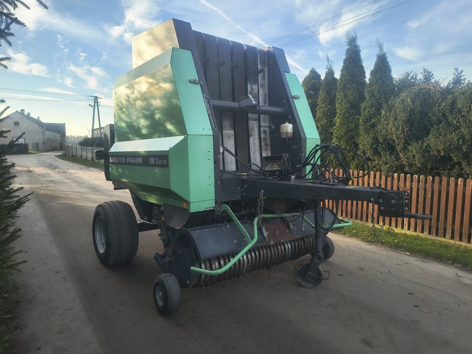 Prasa Deutz fahr RB 3.80oc, rotor,siatka,zmienna komora,nie vicon,kuhn