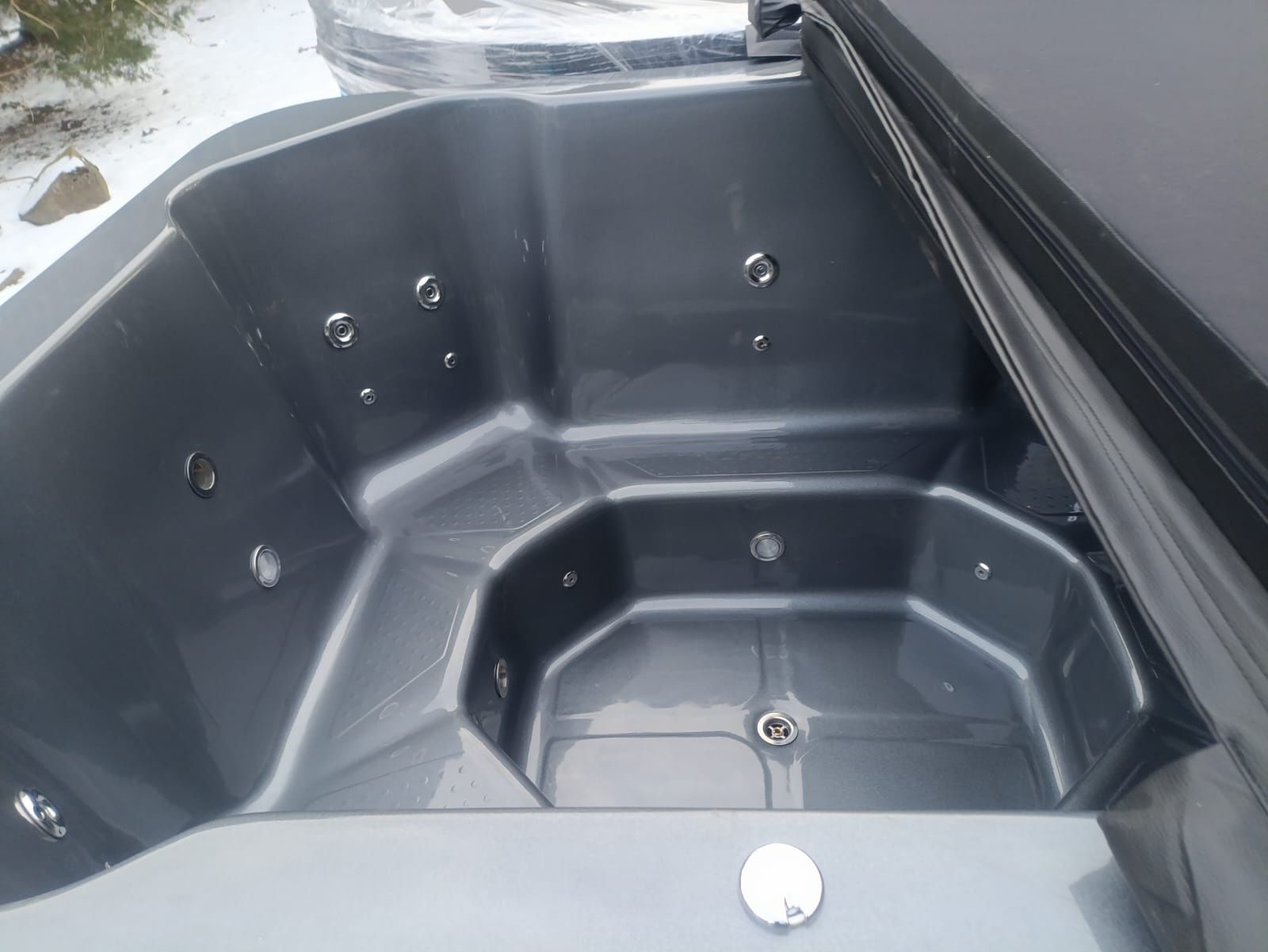 Balia ptostokatna jacuzzi ruska beczka bania mazurska